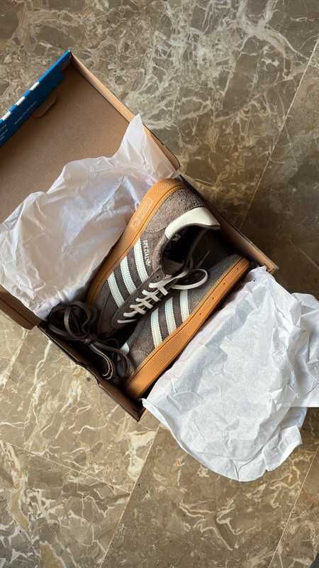 ButyDamskie Adidas Handball_Spezial_brązowy Rozmiar.38