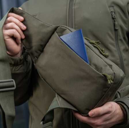 M-Tac сумка-кобура наплічна Black, Olive, Jean Blue, Melange Grey