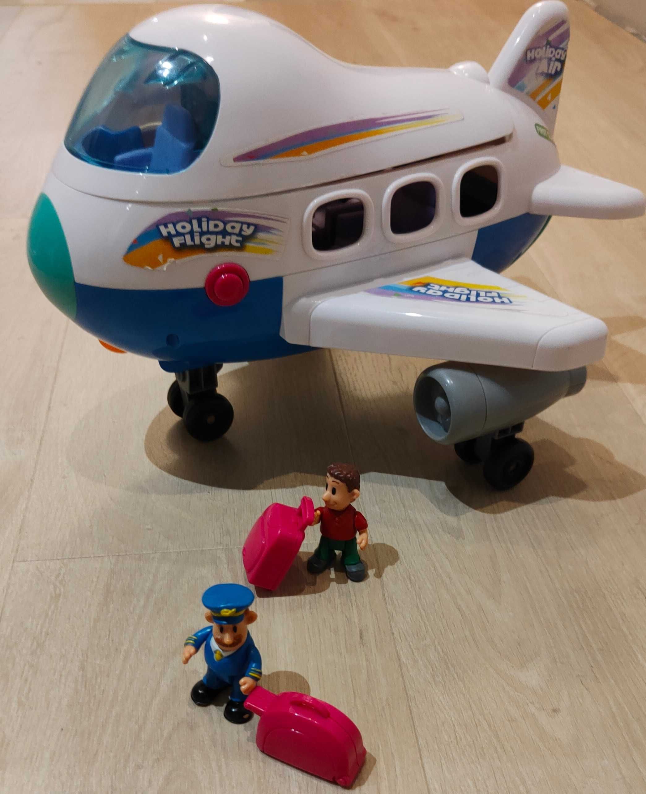 HOLIDAY FLIGHT Samolot Pasażerski + figurki. Wiek: 2+