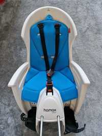 Hamax smiley krzesełko rowerowe + adapter