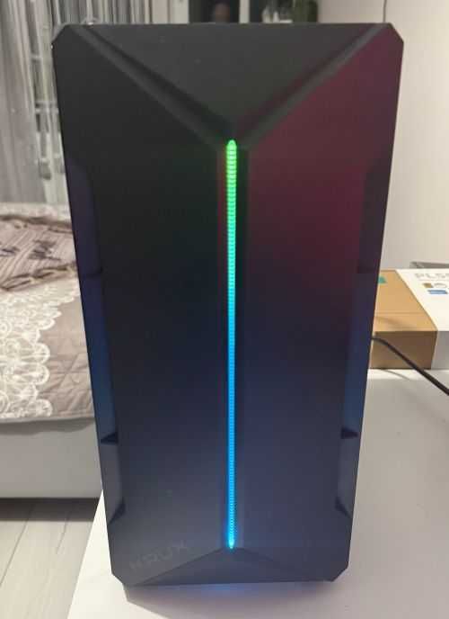 Gamingowy komputer i3/GTX1050/16Gb/512SSD/LED RGB