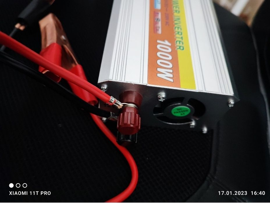 Перетворювач напруги 12в в 220в Інвертор 2000вт автомобільний