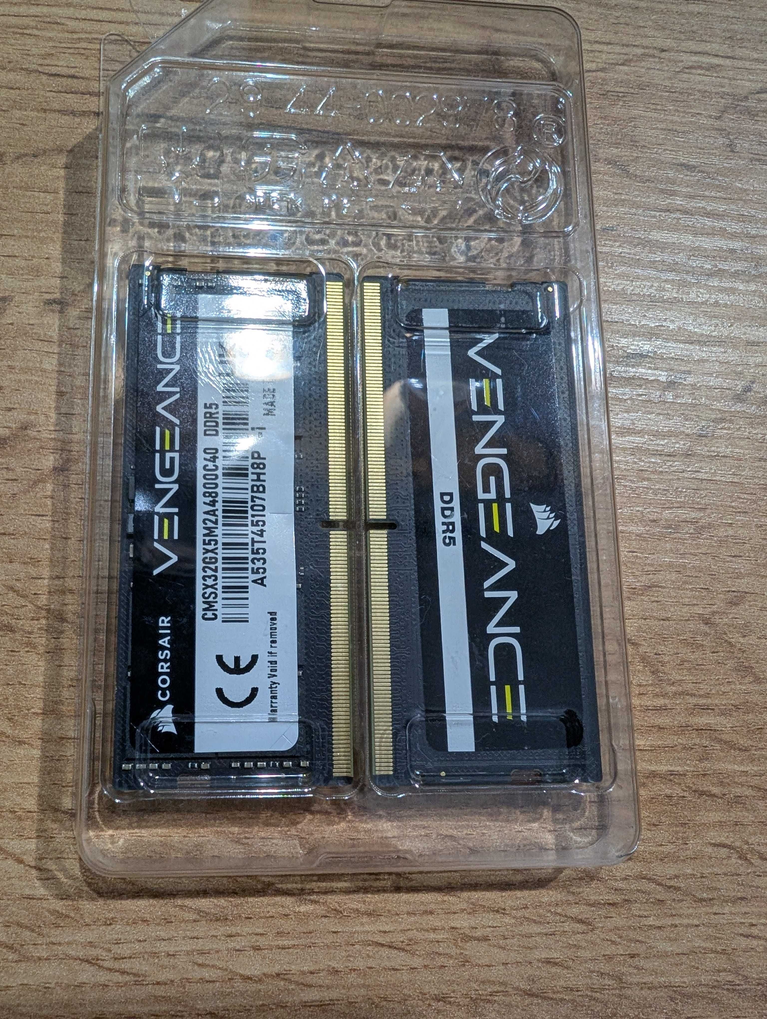 Pamięć RAM do laptopa 32GB Corsair Vengeance SODIMM DDR5 4800