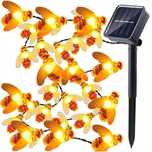 Ozdoba solarna girlanda 20 x pszczoła