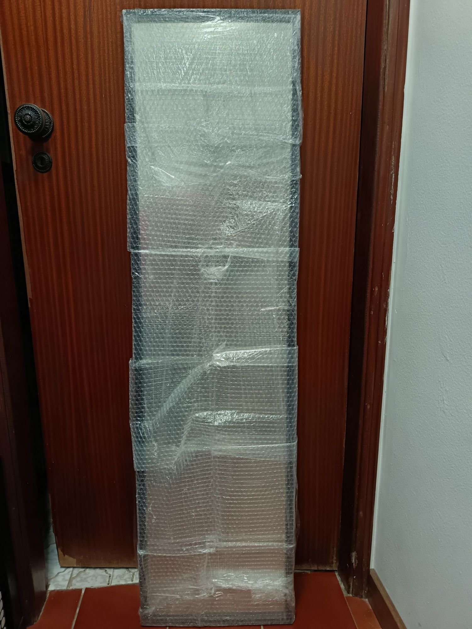 Espelho parede - moldura preta