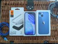 iPhone 13 Mini 128GB, 87% baterii, duży zestaw