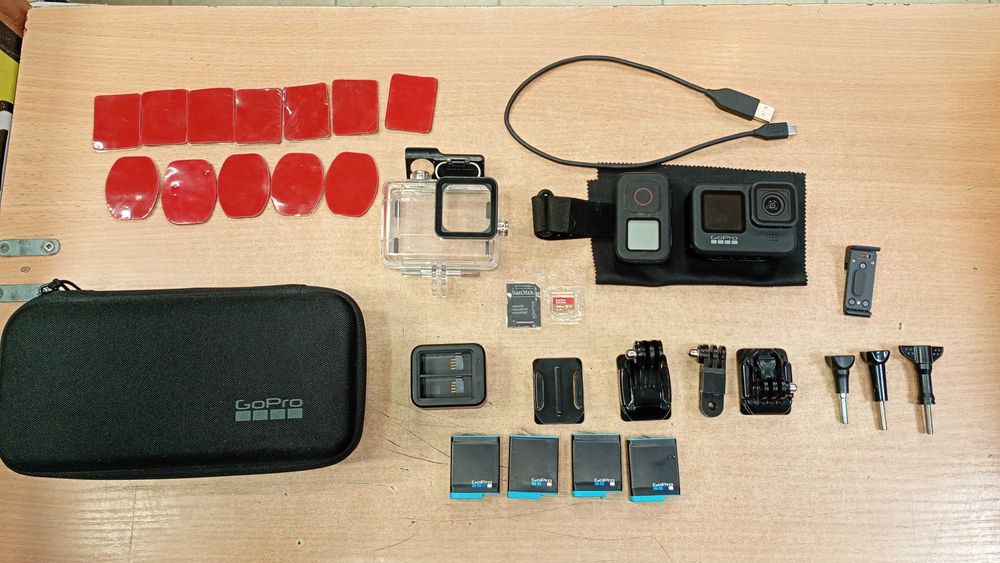 Kamerka sportowa GOPRO BLACK 9 zestaw 4xaku, pilot -Komis MADEJ Dębica
