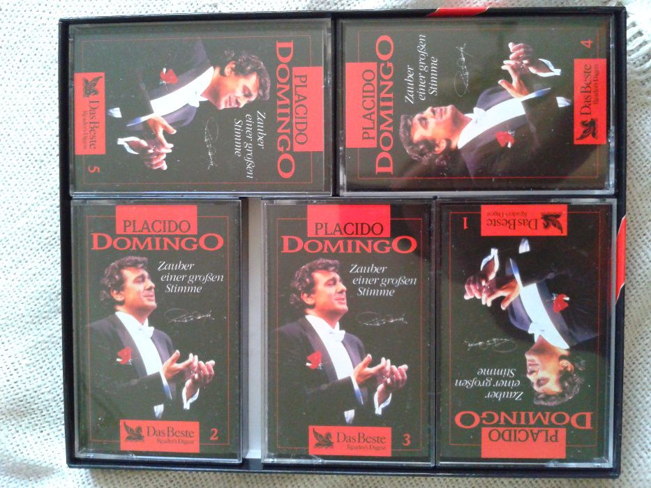 Placido Domingo - Zauber Einer Großen Stimme ,5 kaset