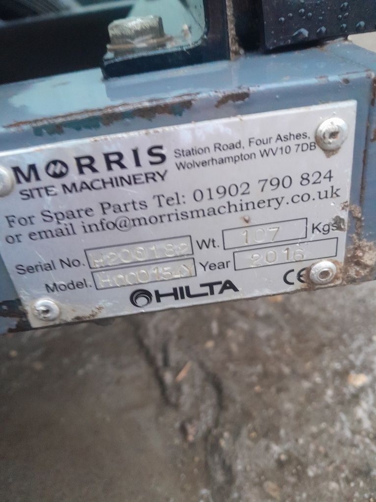 Pompa membranowa hilta do szlamu diesel na rozrusznik  morris