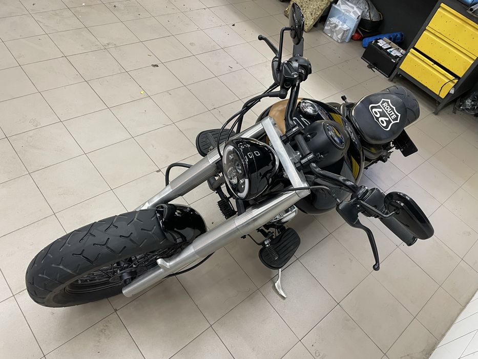 yamaha dragstar 400 bobber чоппер кастом