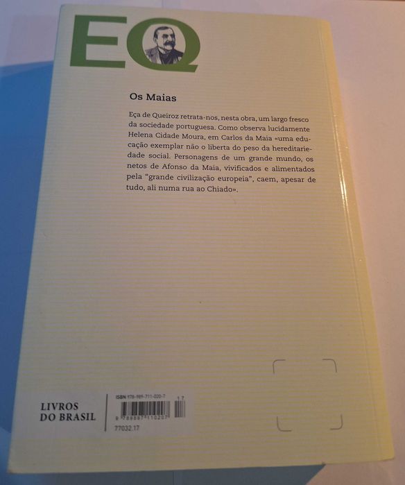 Livro Os Maias Eça de Queirós