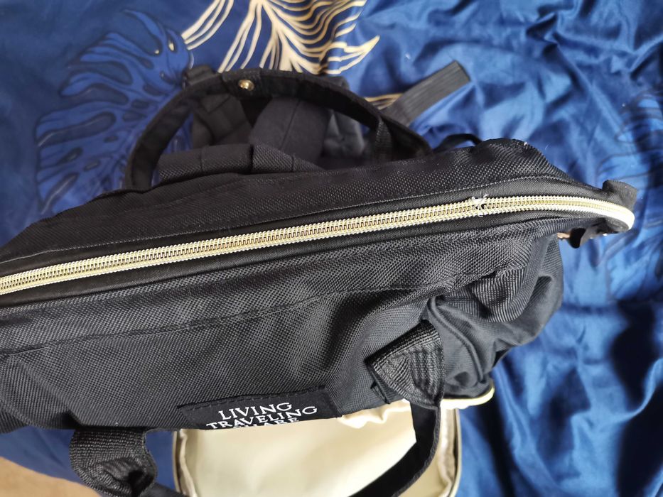 Plecak do wózka czarny