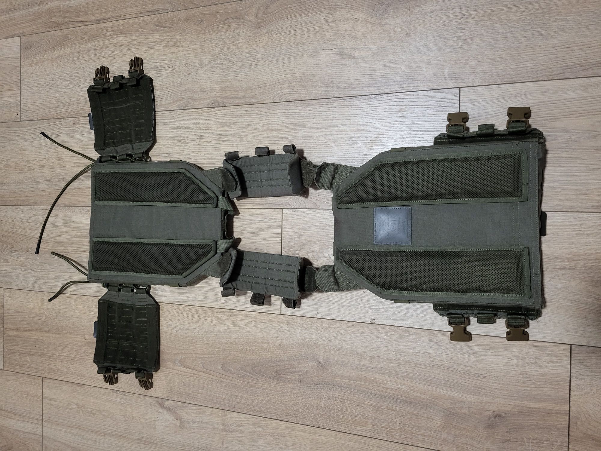 Kamizelka Plate Carrier Angry Warrior Raid ranger green