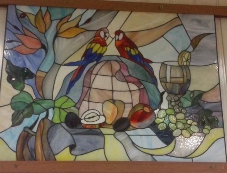 Вітраж у техніці ТІФФАНІ