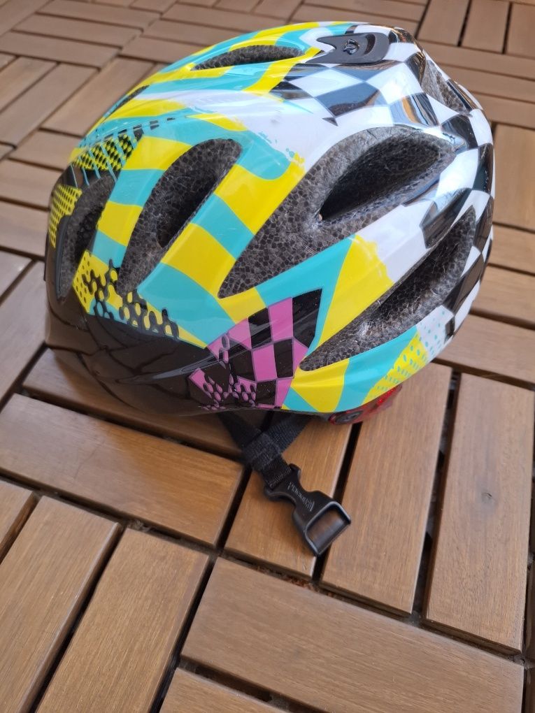 Kask dziecięcy ze światełkami Giro Rascal 50-54
