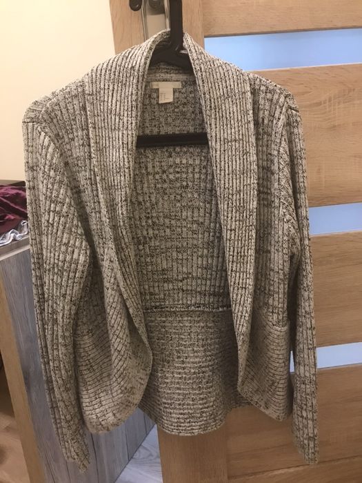 Szary sweter / kardigan rozmiar M (38) H&M