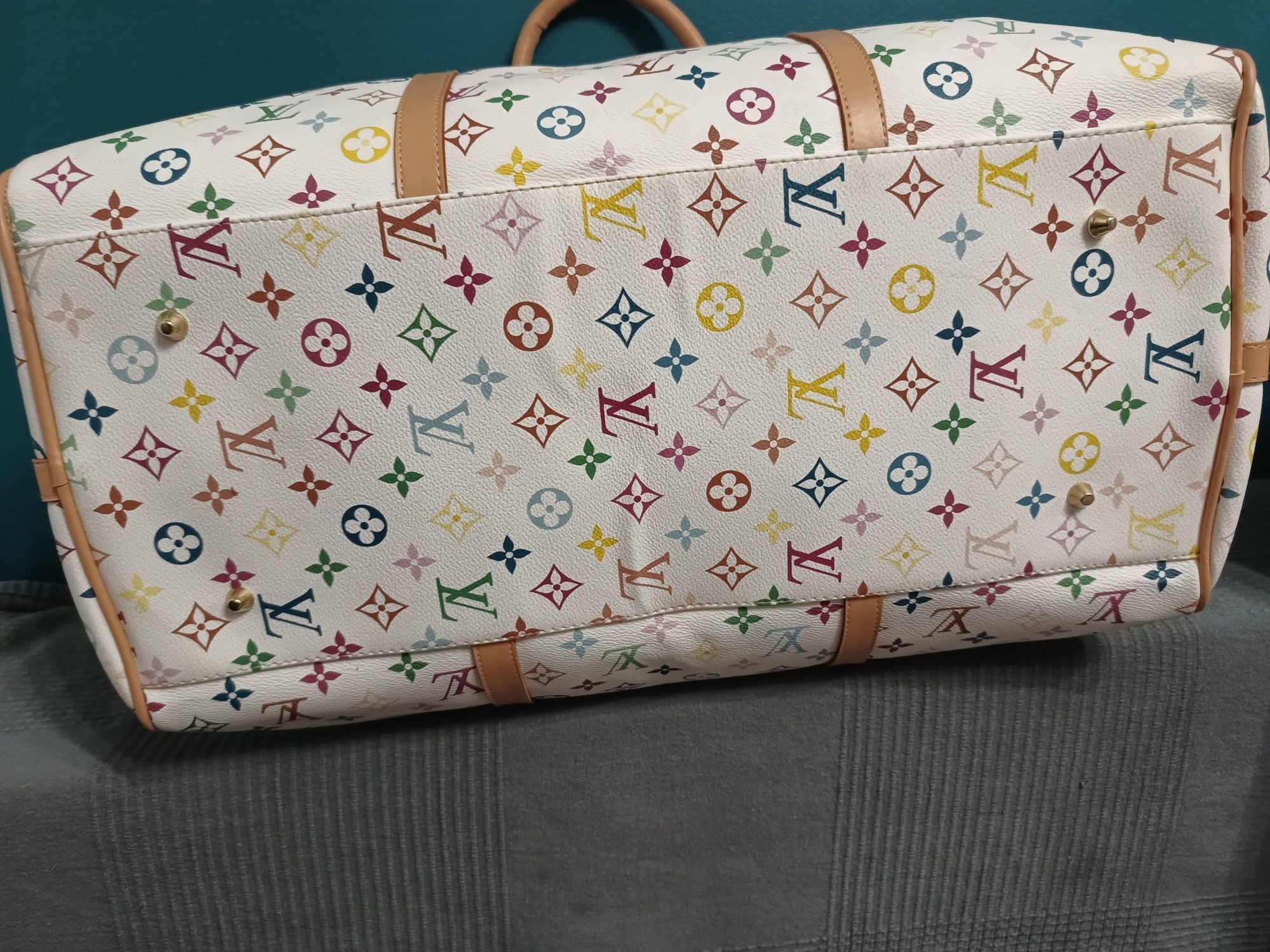 Torba podróżna duża zasuwana ala Louis Vuitton