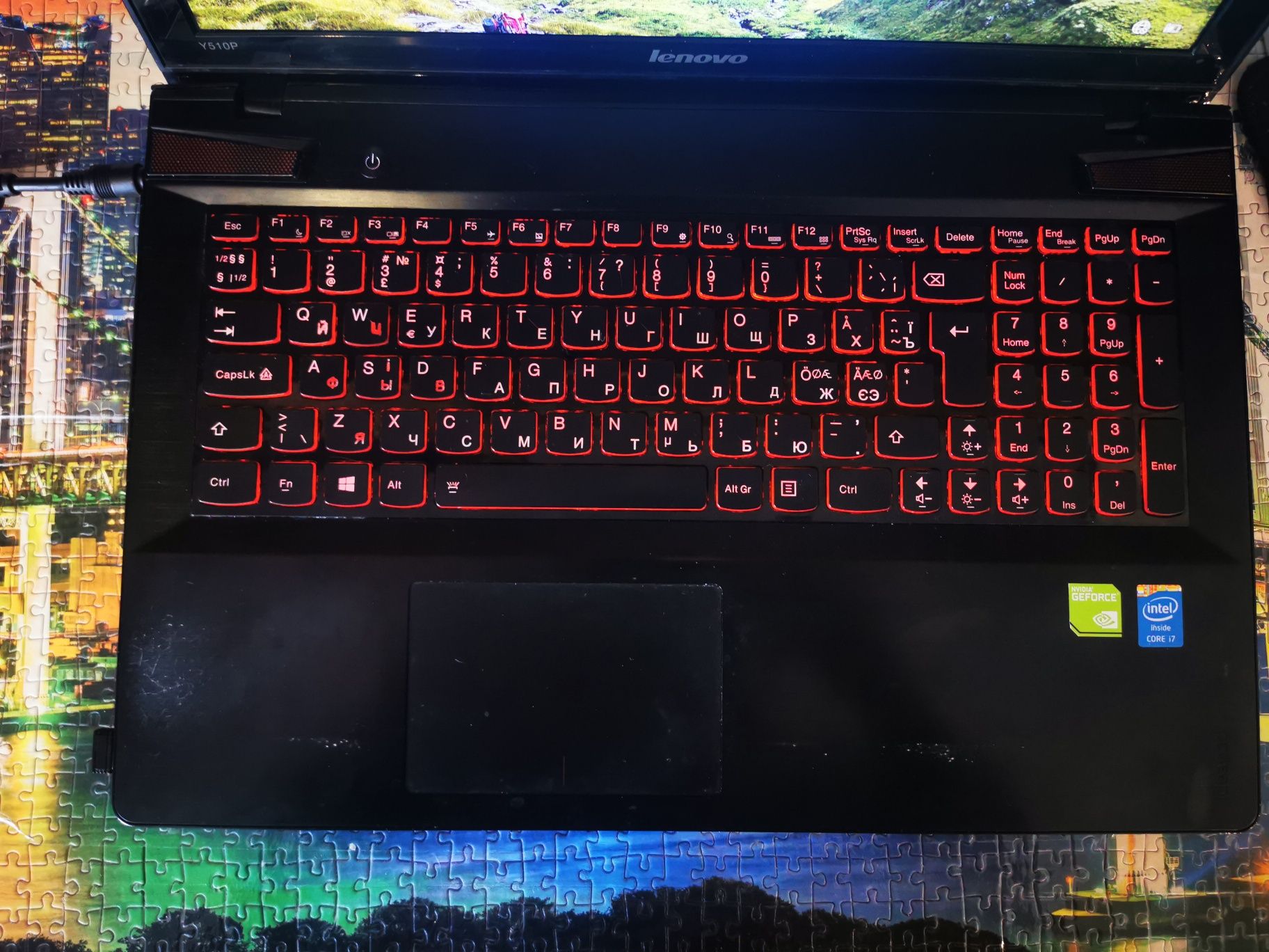 Ноутбук Lenovo IdeaPad Y510P – 16GB RAM, i7, SSD 512GB –