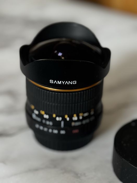 Obiektyw Rybie Oko Samyang 8mm f/3.5 Fisheye do Canon EOS