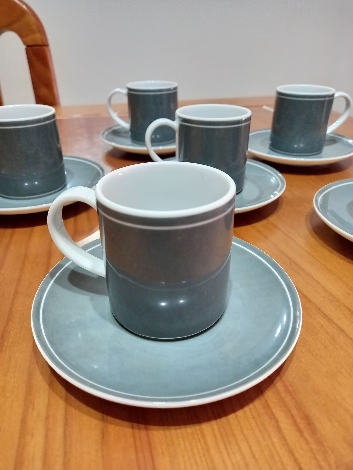 Conjunto de 6 chávenas de café(Faiart)