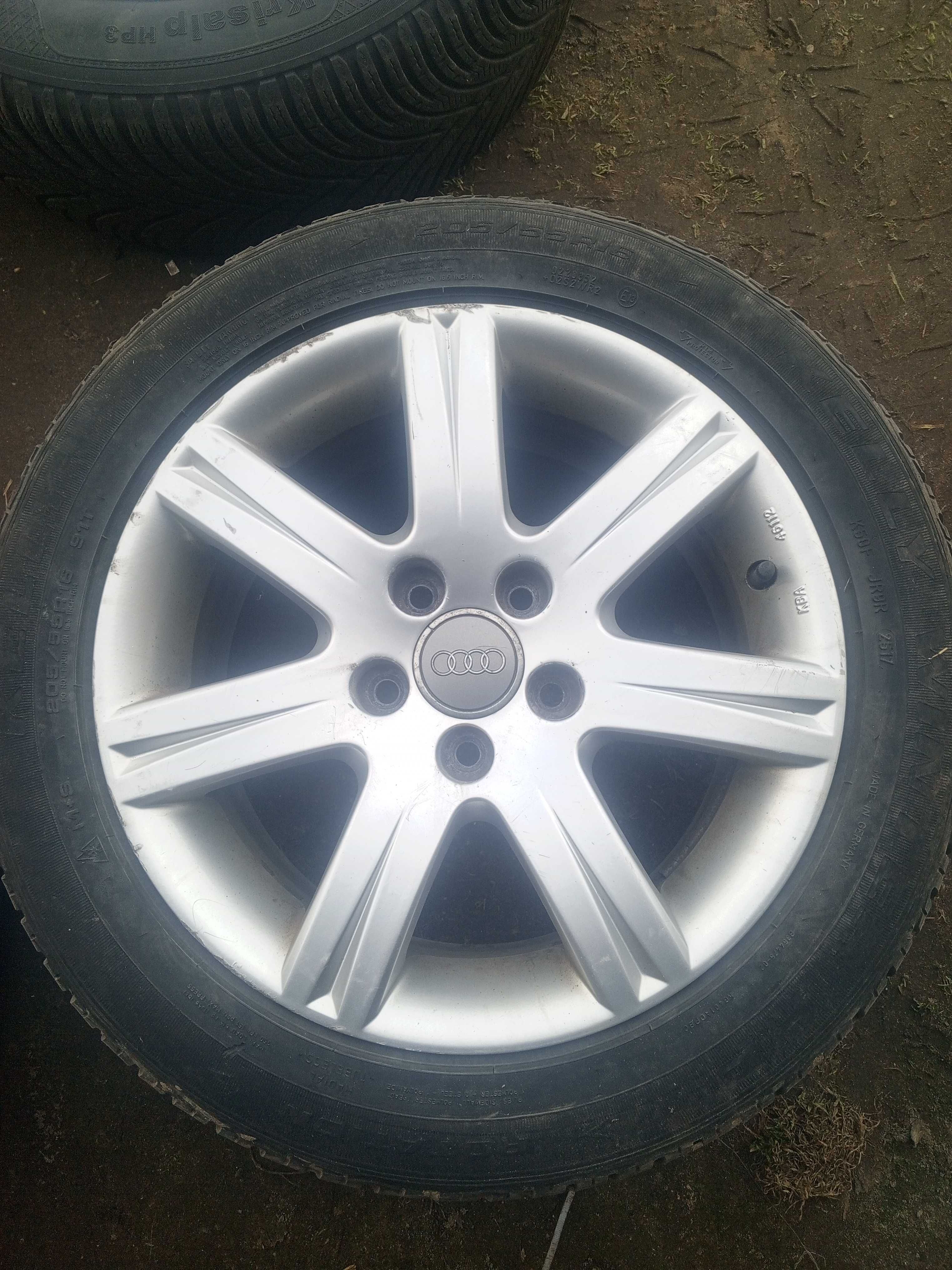 Alufelgi r16 5x112 opony zimowe