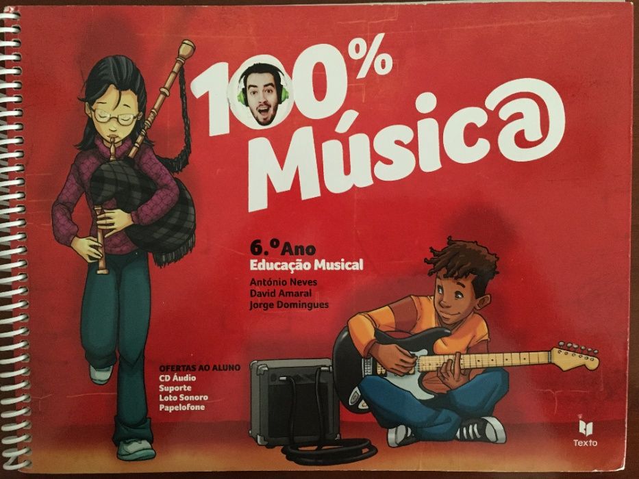 100% Música 5 ano & 100% Música 6 ano – Manuais do aluno