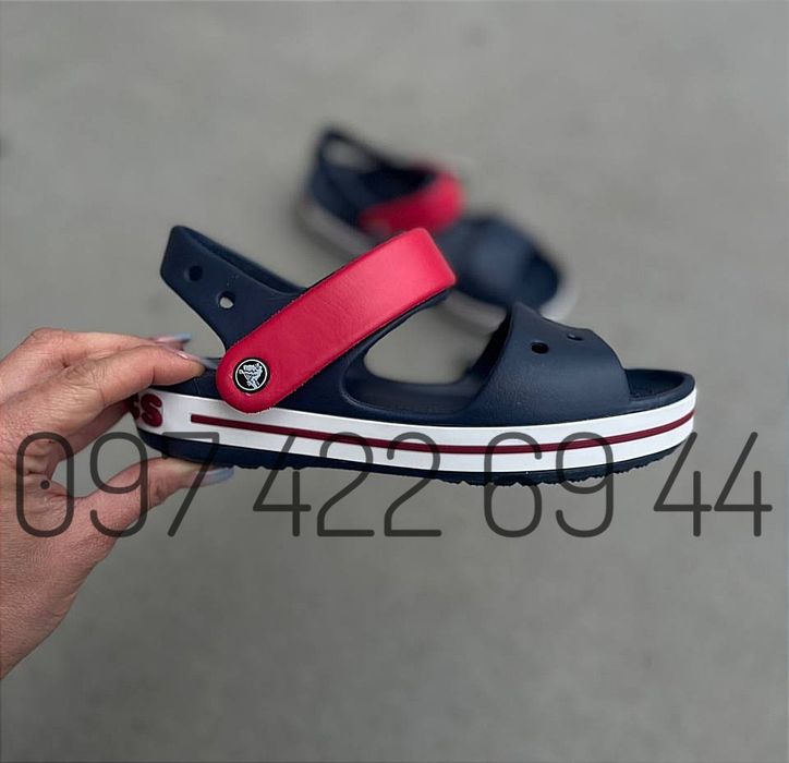 Новинка Дитячі сандалі для дівчаток та хлопчиків крокс Crocs Sandal