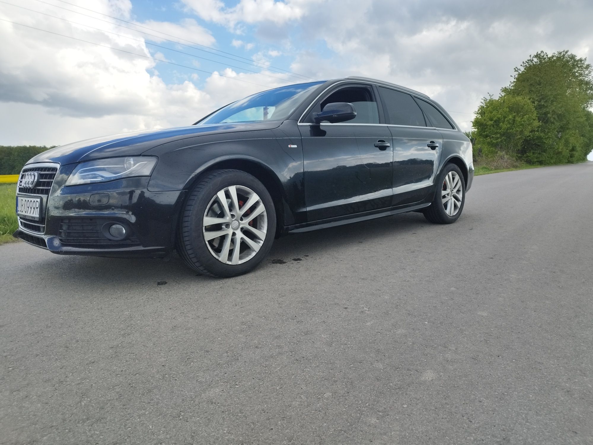 Audi S-Line a4 B8 2.0 143 ps skóry Ledy Xenon tempomat