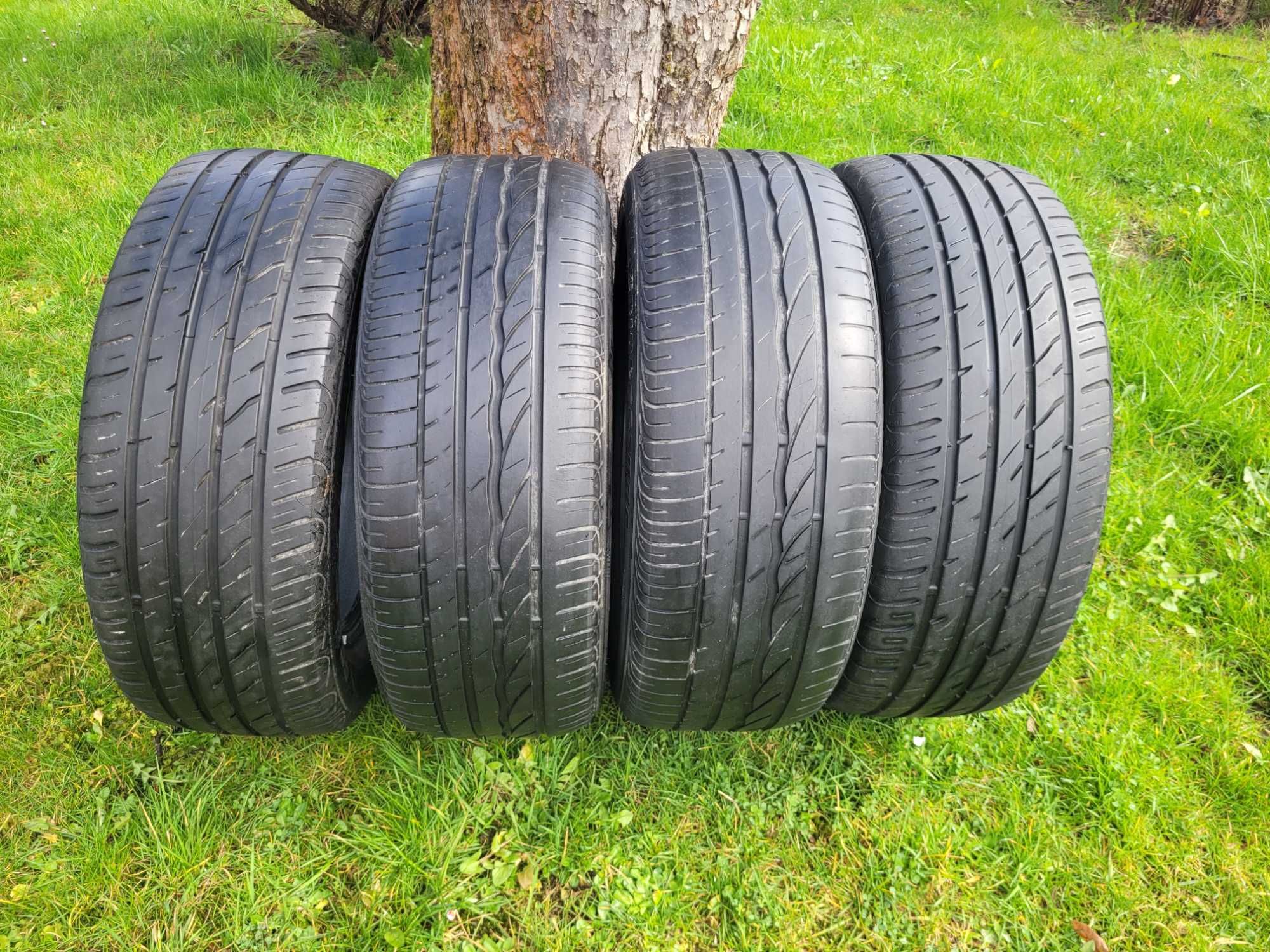 Sprzedam komplet opon letnie Bridgestone Turanza, Esa Tecar 205/55 R16