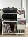 Movel gira disco e vinil