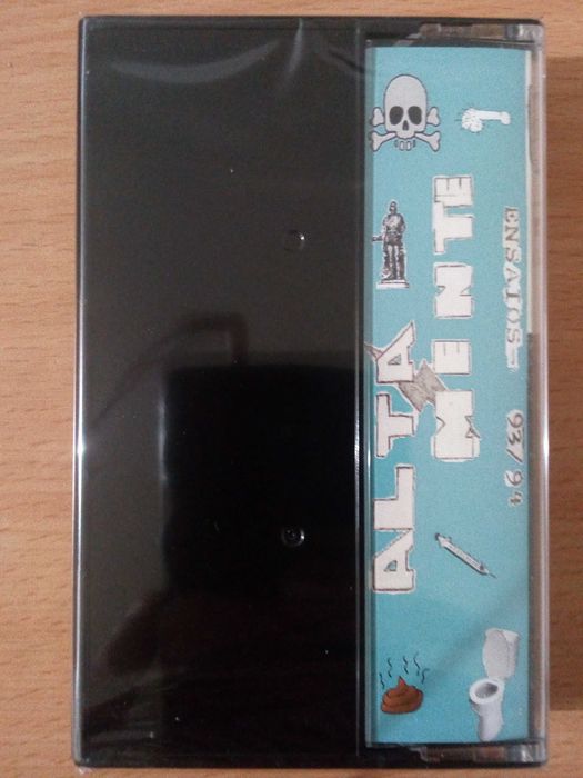 ALTA-MENTE - Ensaios 93-1994 Cassete NOVA e SELADA Punk Tuga