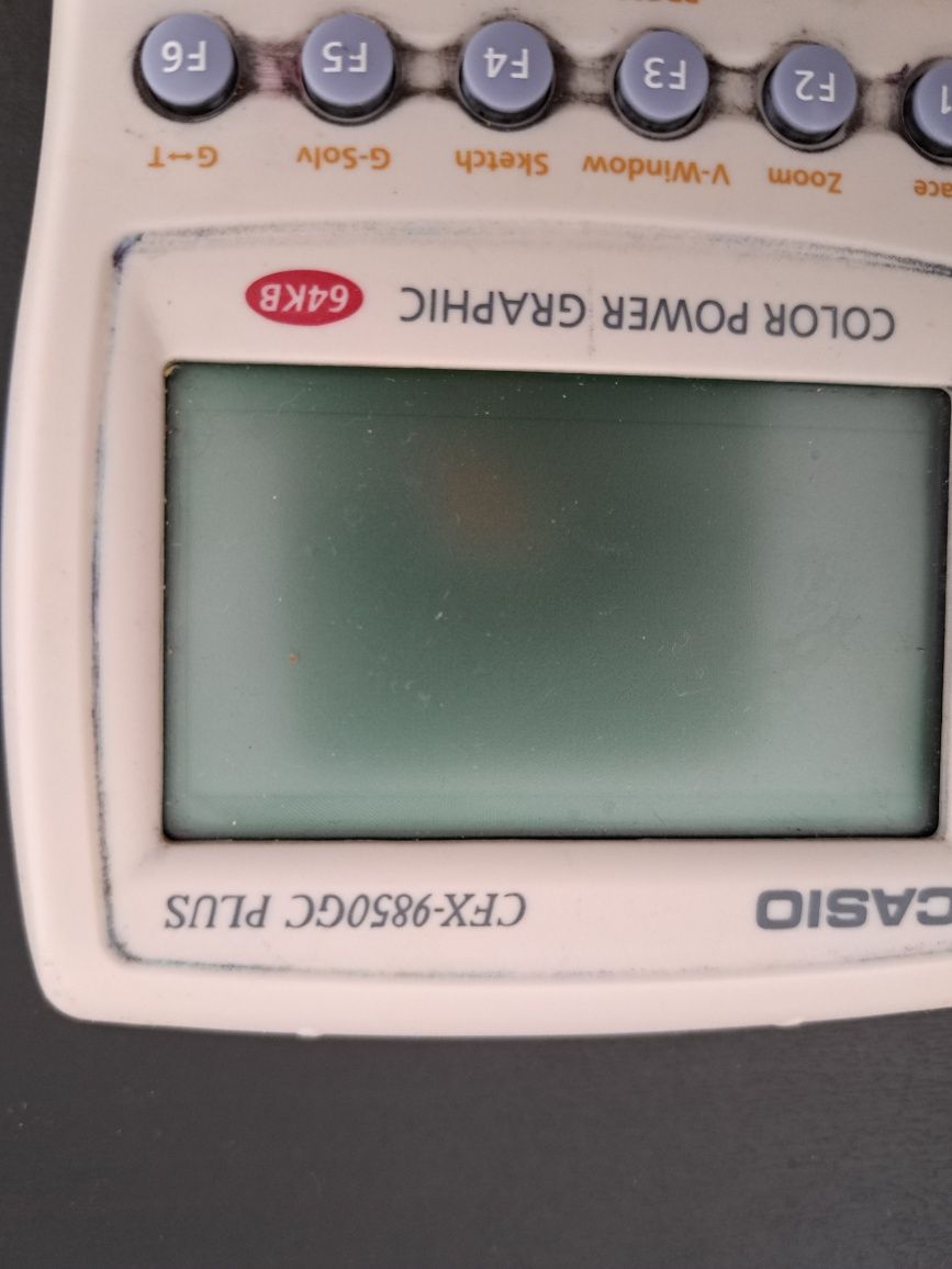 Calculadora casio CFX-9850GC plus color power graphic