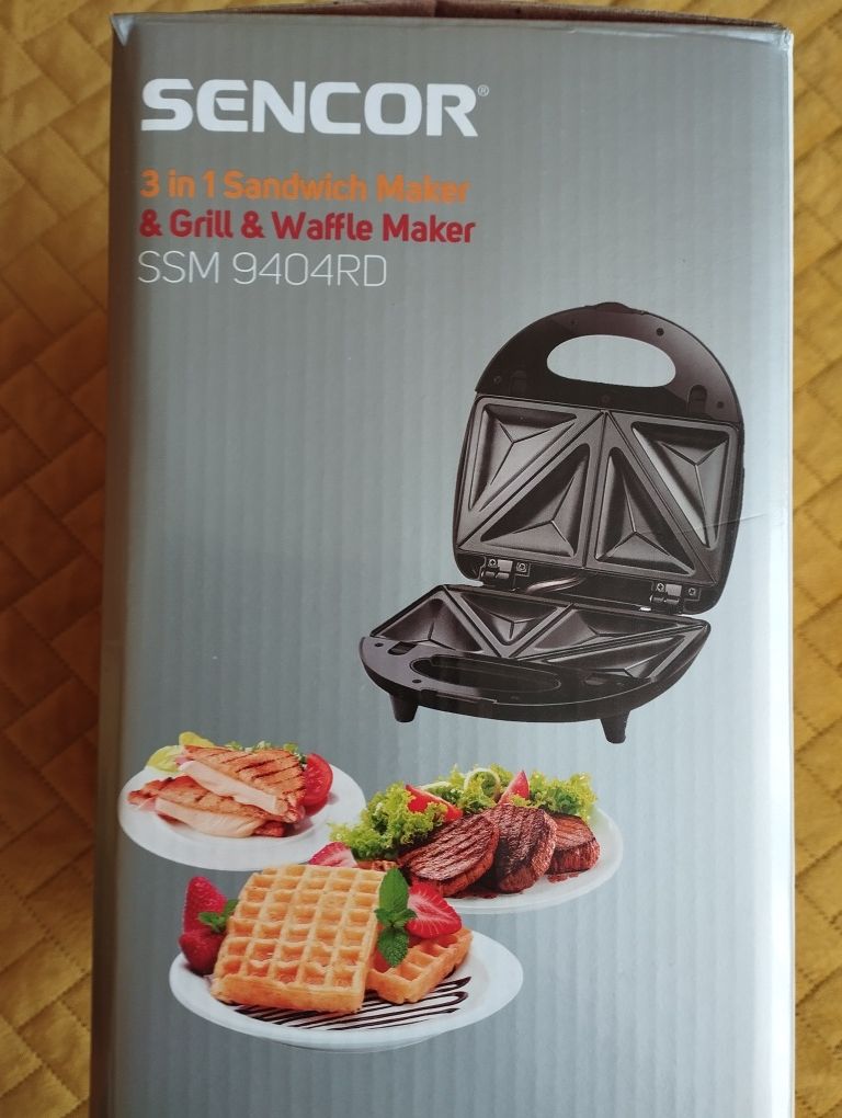 Sandwich Maker Sencor 3 w 1