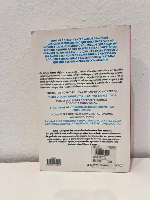 Coaching para pais de Cristina Valente