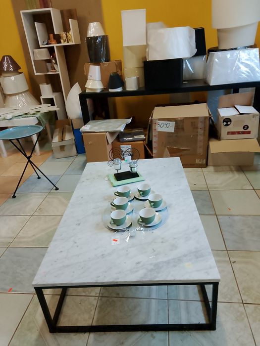 Stoliki, ławy, lampy