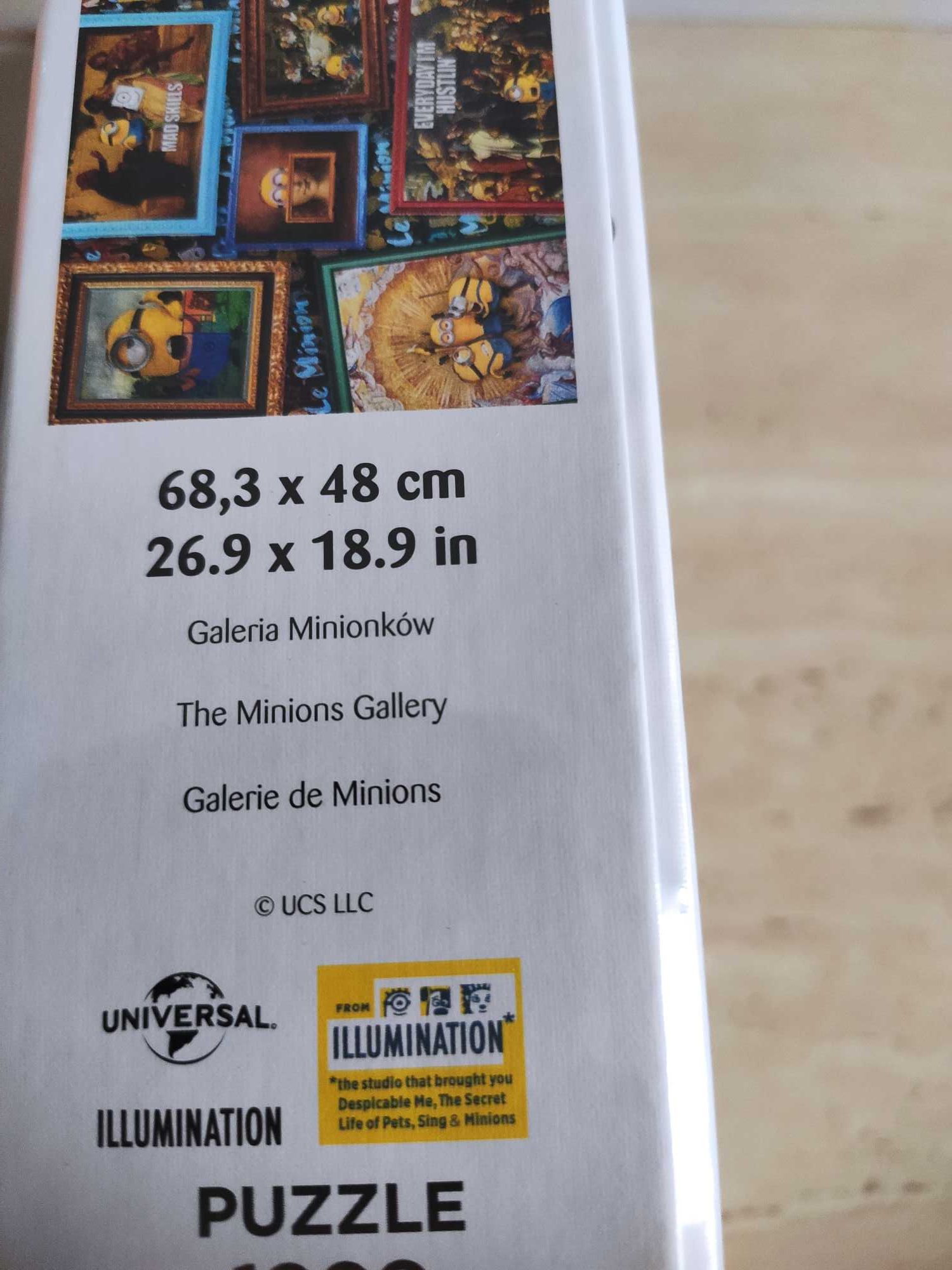 Nowe puzzle 1000 Galeria Minionków