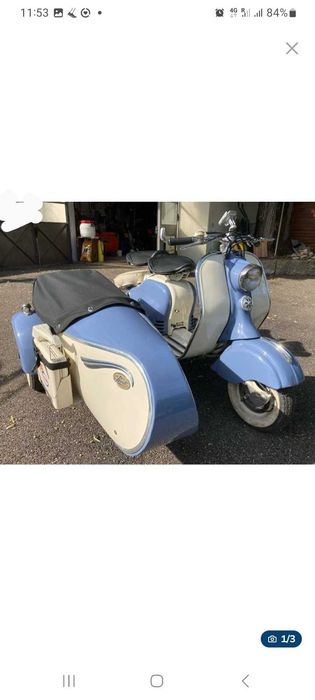 Lambretta Vespa Piagio Osa wózek STEIBE LS200