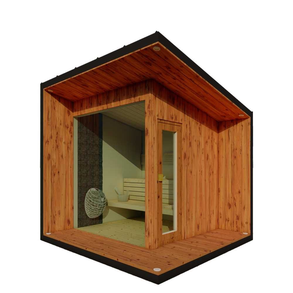 Sauna ogrodowa Liv 250 cm x 250 cm