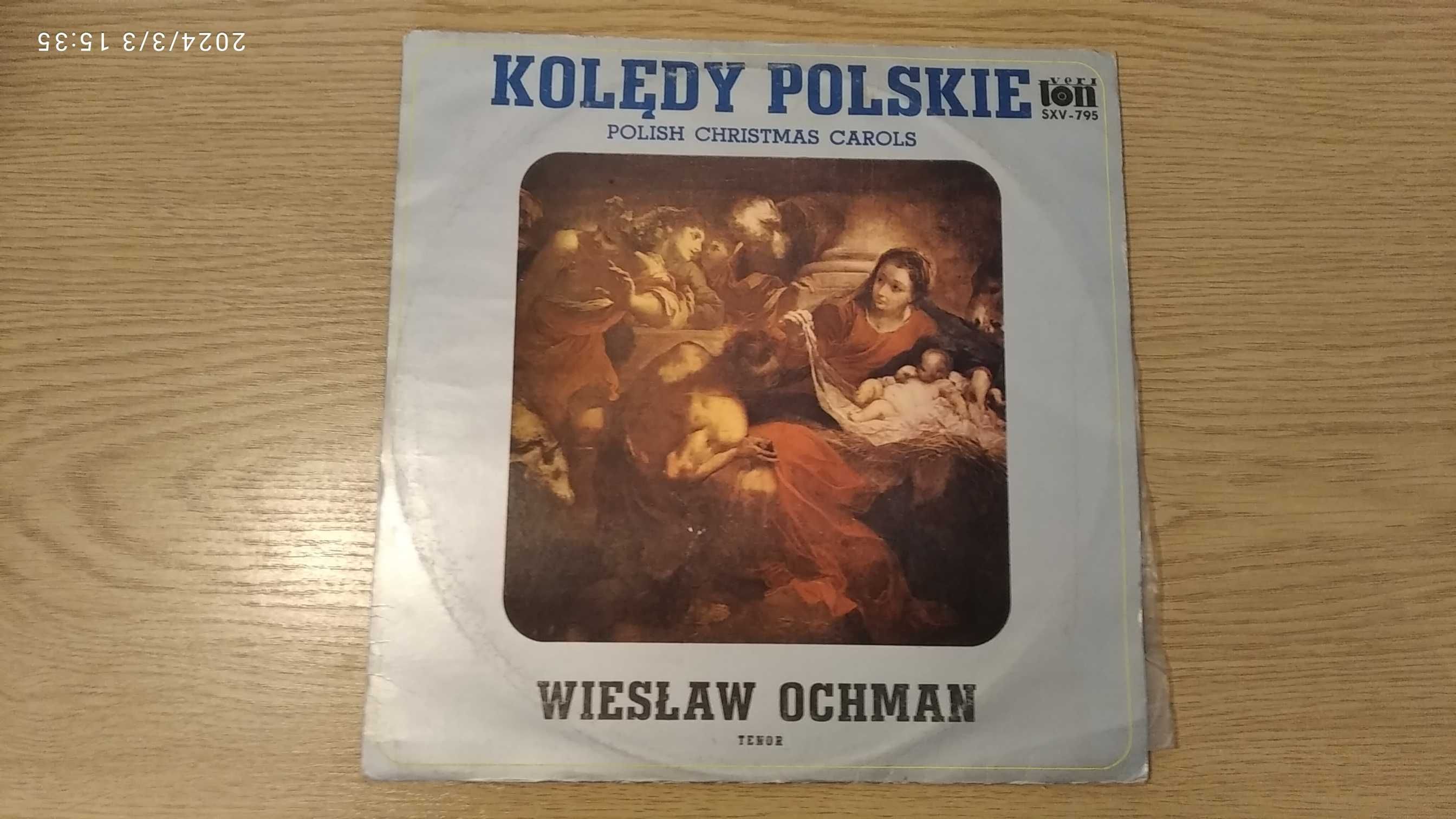 Winyl Kolędy Polskie Wiesław Ochman VG