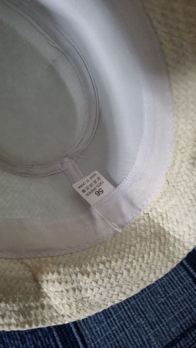 Słomkowy letni kapelusz 56