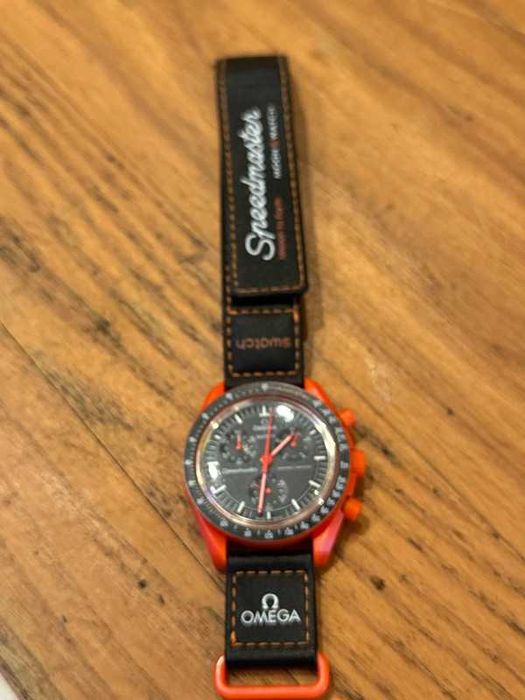Swatch x Omega LAVA Bioceramic - Limited Edition Volcanic