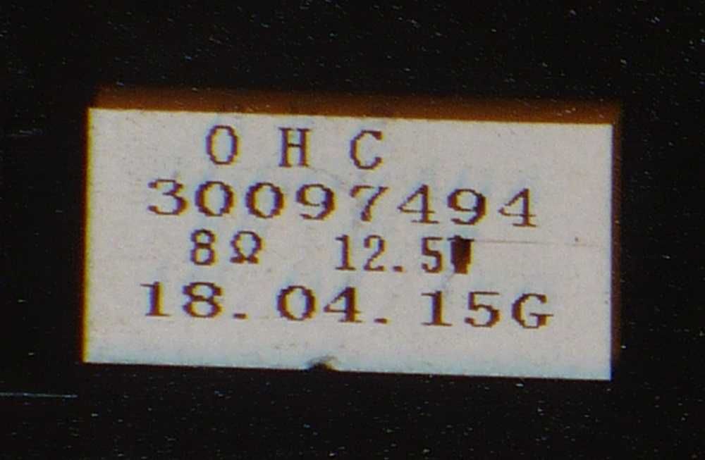 Głośniki 8R 12,5W - Panasonic TX-49FS352B