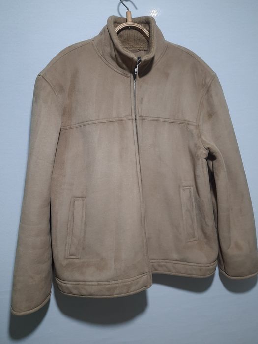 Дублянка куртка кемел  George овчина штучна великий розмір XXL