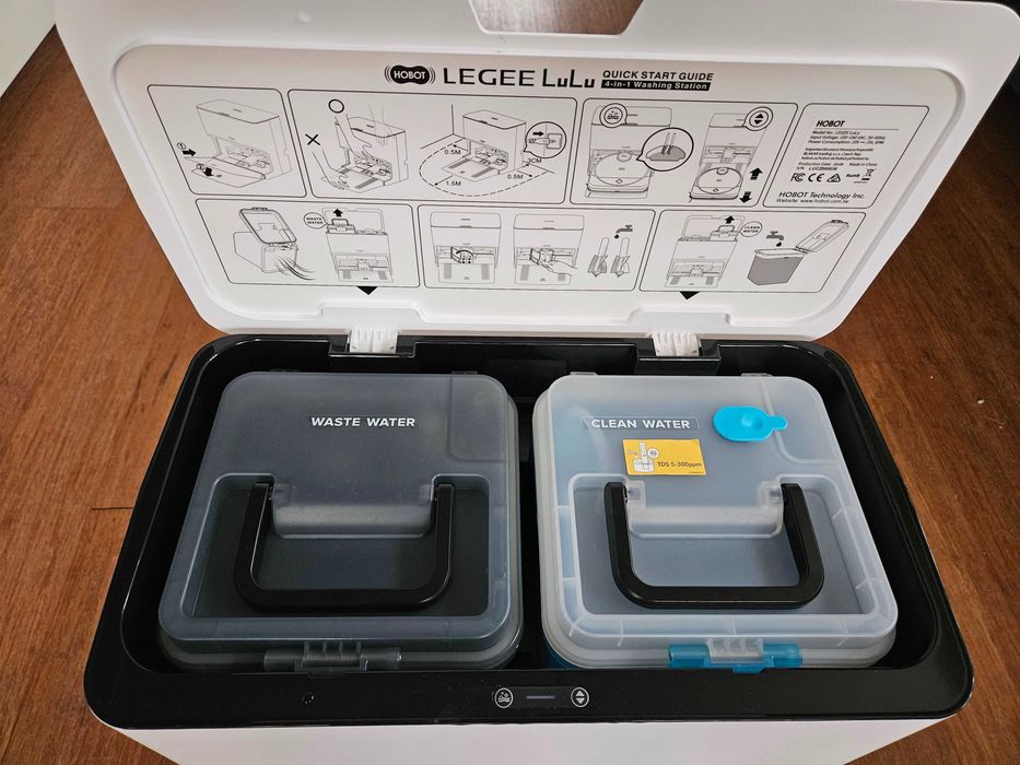 Robot sprzątający + Stacja dokująca Hobot LEGEE D8