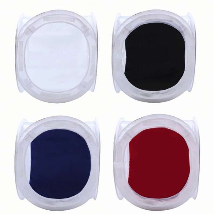 Estúdio 60 X 60cm tenda fotografia produto softbox fundo infinito