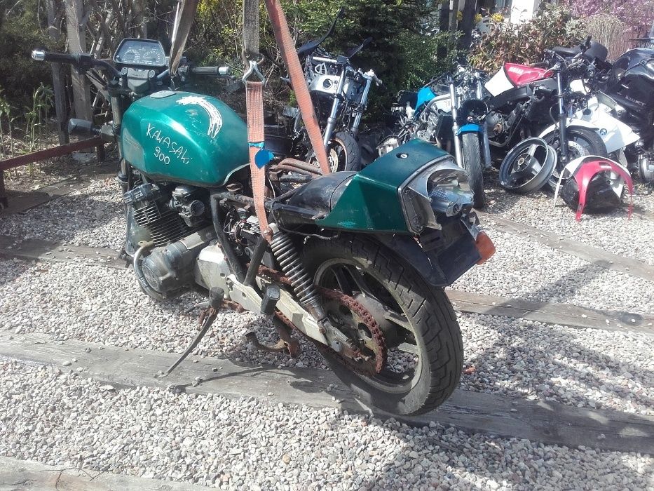 suzuki gsx1100 gsx 1100 lagi felga koło wahacz kolektory tarcza części