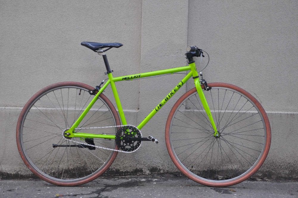 Na cześci rower single speed fix nie ostre koło rozmiar 47 cm