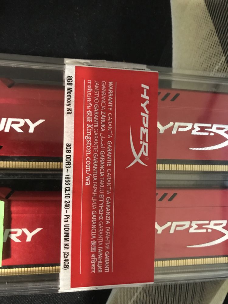 Оперативная память HyperX 8 gb 1866 Мгц