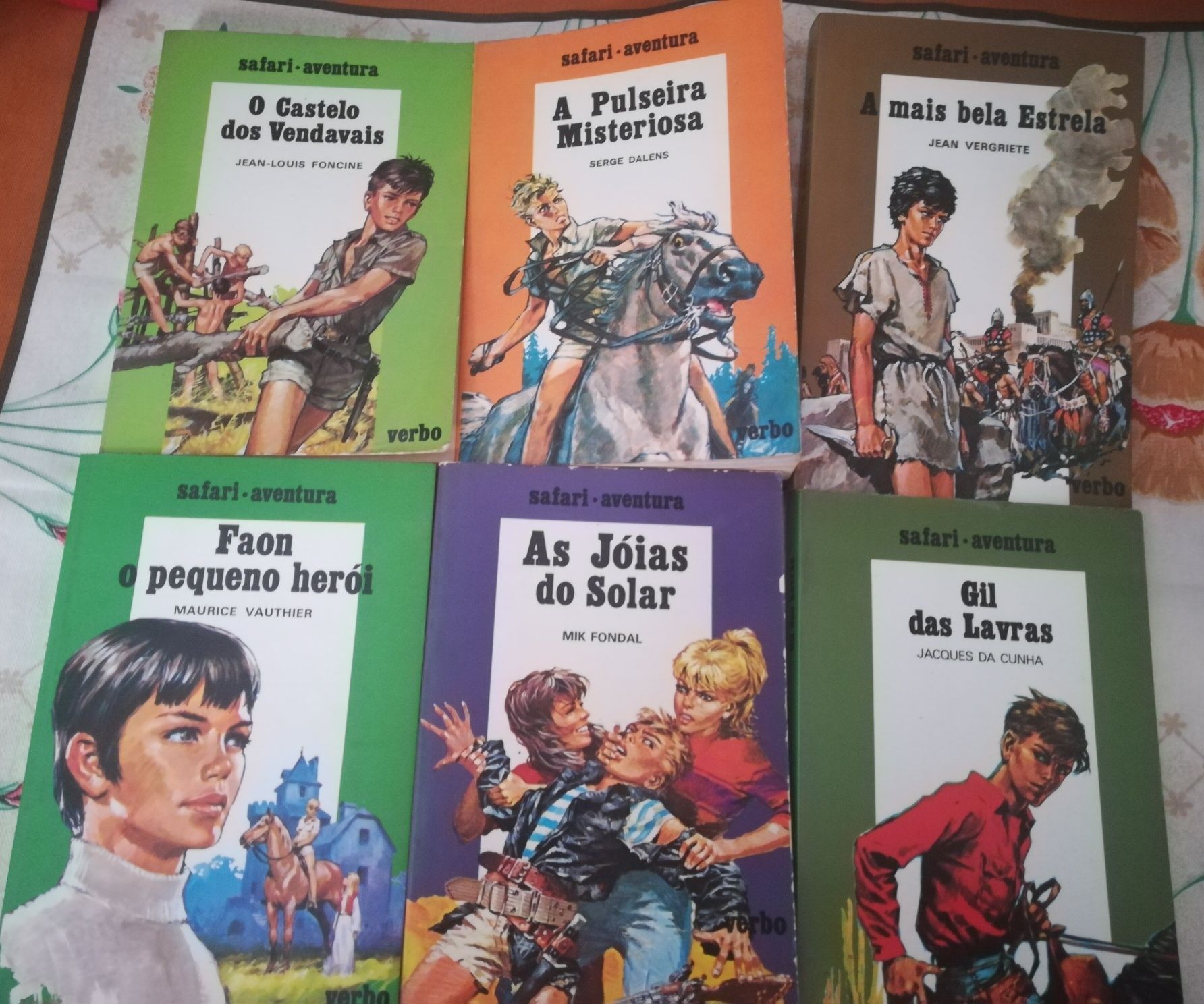 Livros coleções anos 70