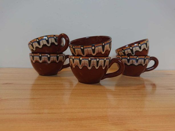 Filiżanki do espresso - ceramika bułgarska